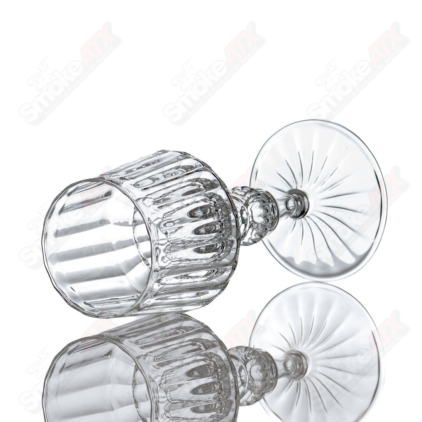 #1 Wine Glass Venetian Rad Glass - Smoke ATX