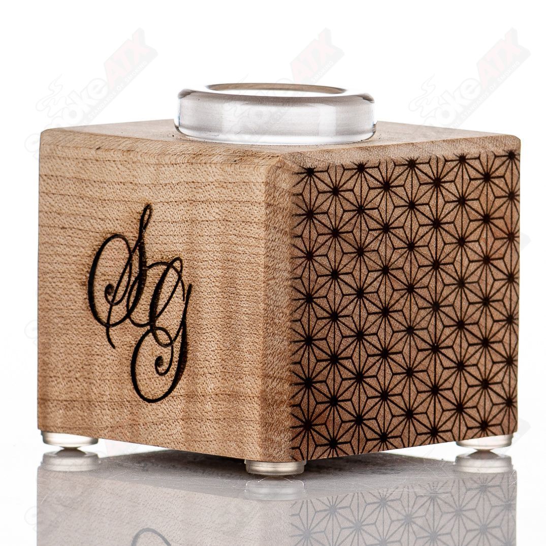 Maple 1-Hole Slide Stand (Hempstar SG monogram) Sovereignty - Smoke ATX