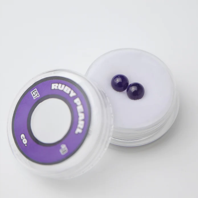 5mm Purple Sapphire Terp Pearls 2pk by Ruby Pearl Co - Smoke ATX