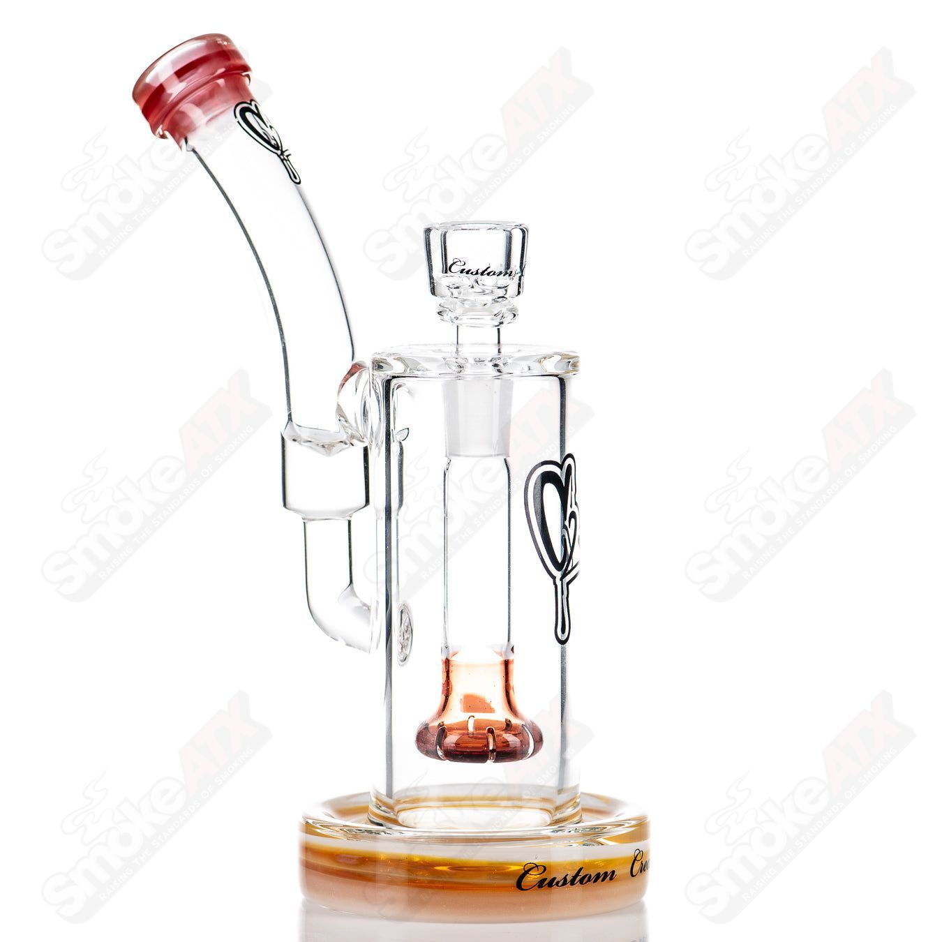 #3 Color 50mm Showerhead Bubbler C2 - Smoke ATX