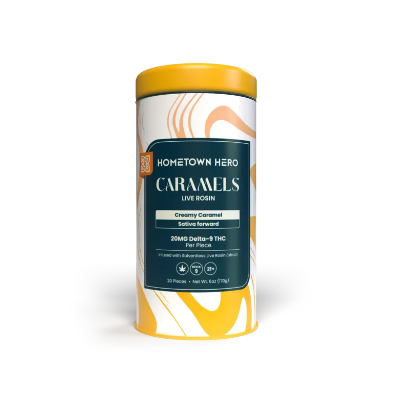 400mg Delta-9 Live Rosin Caramel Hometown Hero - Smoke ATX