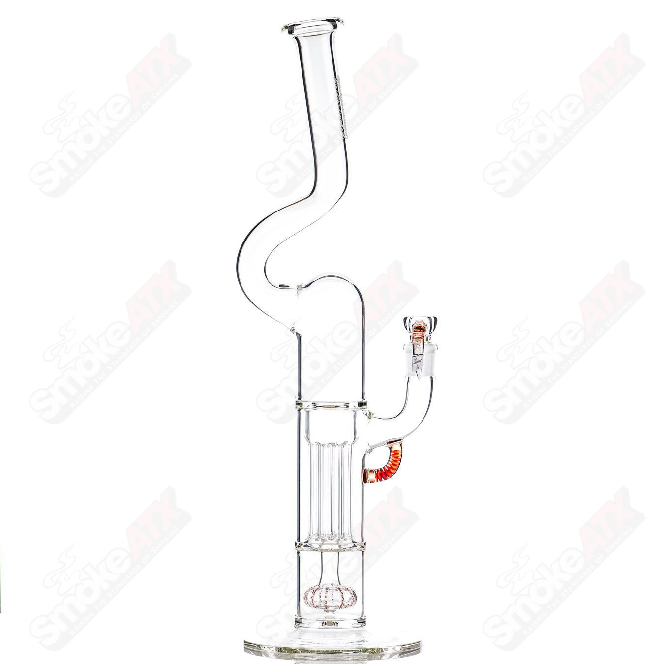 #1 Pillar Natty Neck Solid Foot Partial Accent Sovereignty - Smoke ATX