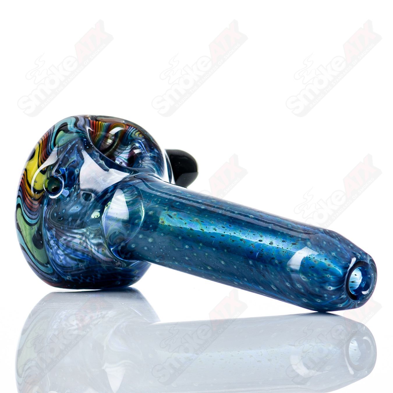 Mushroom Wig Wag Discflip Spoon Chillery Bogart - Smoke ATX