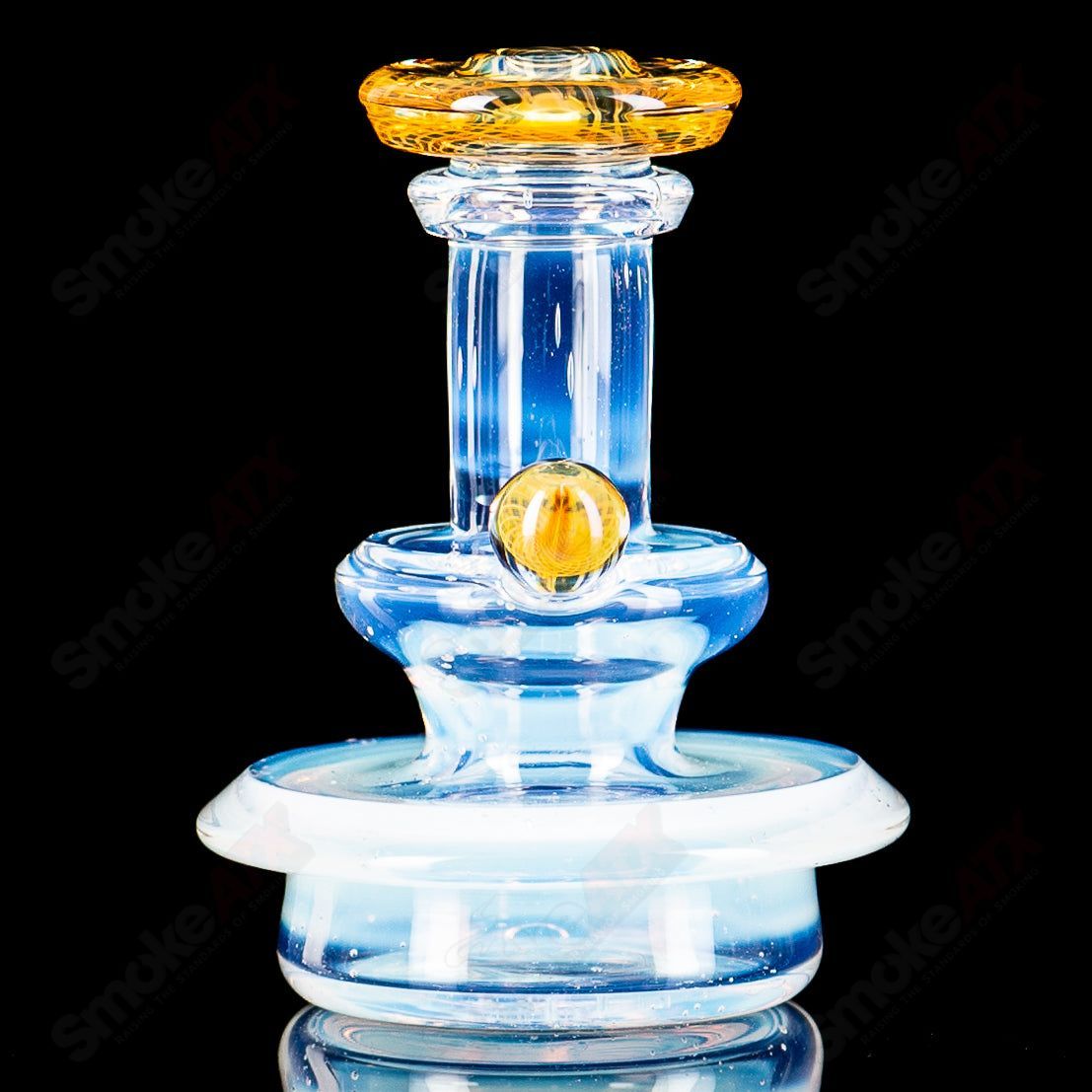 Moonstone Puffco Dry Top by Gatez Glass - Smoke ATX