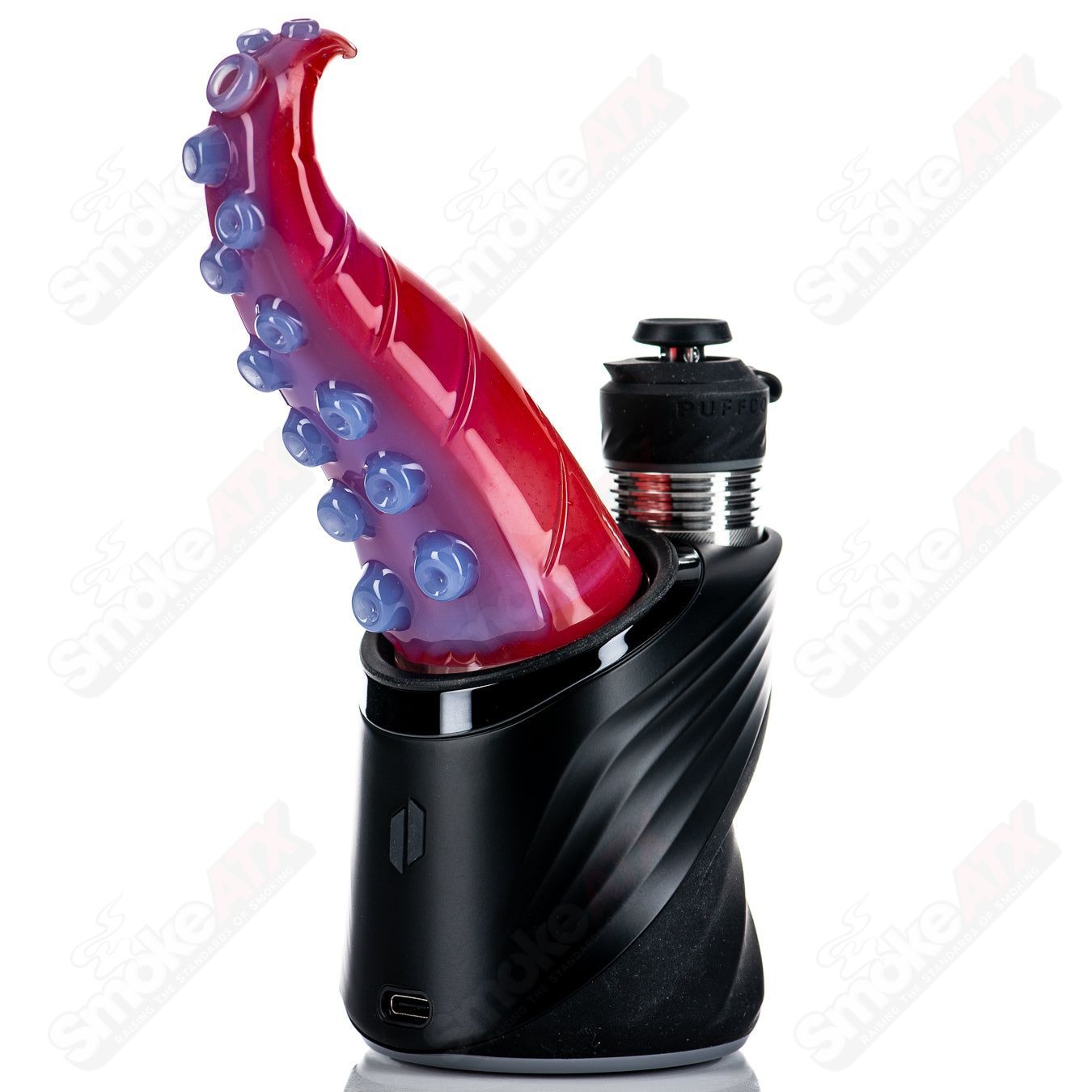 Tentacle Puffco Dry Top Burtoni Glass #3 - Smoke ATX