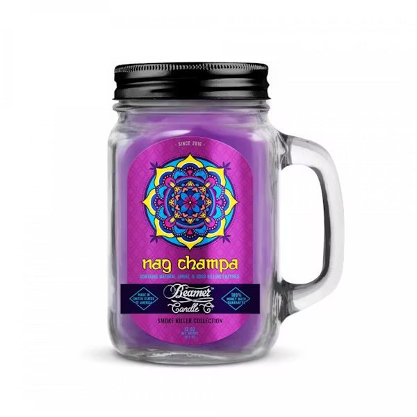 Nag Champa Cannabis Killer Candle Beamer - Smoke ATX