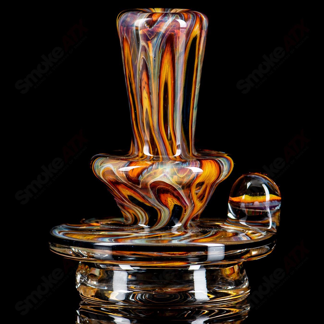 UV Eye Millie Puffco Dry Top Indo x Geoff Made - Smoke ATX