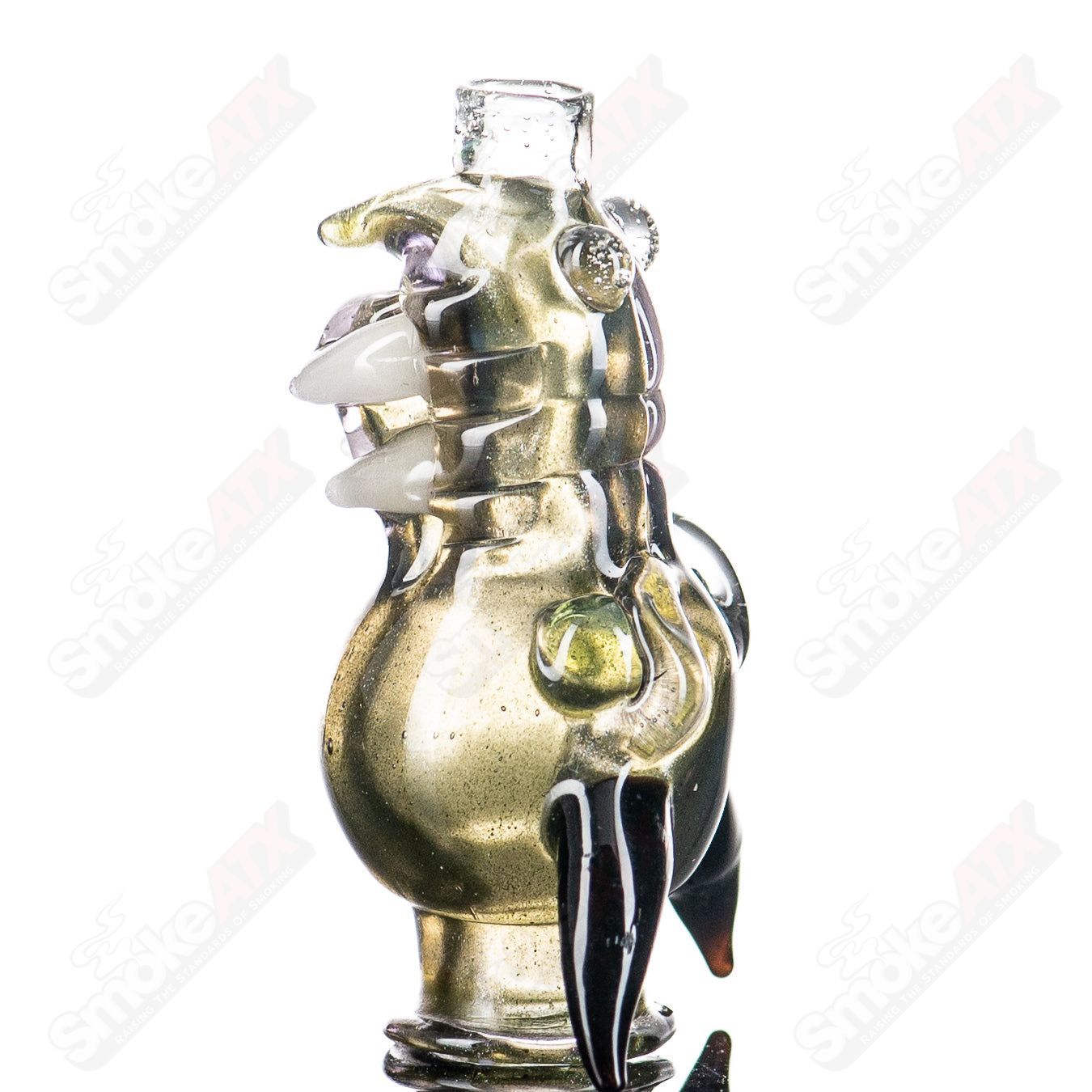 #3 Dragon Pivot Mouthpiece by Tony Kazy - Smoke ATX