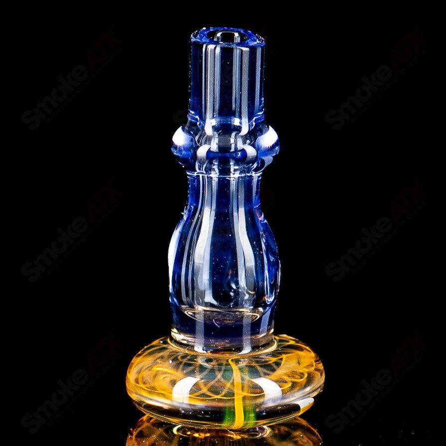 Neptune Puffco Joystick by Gatez Glass - Smoke ATX