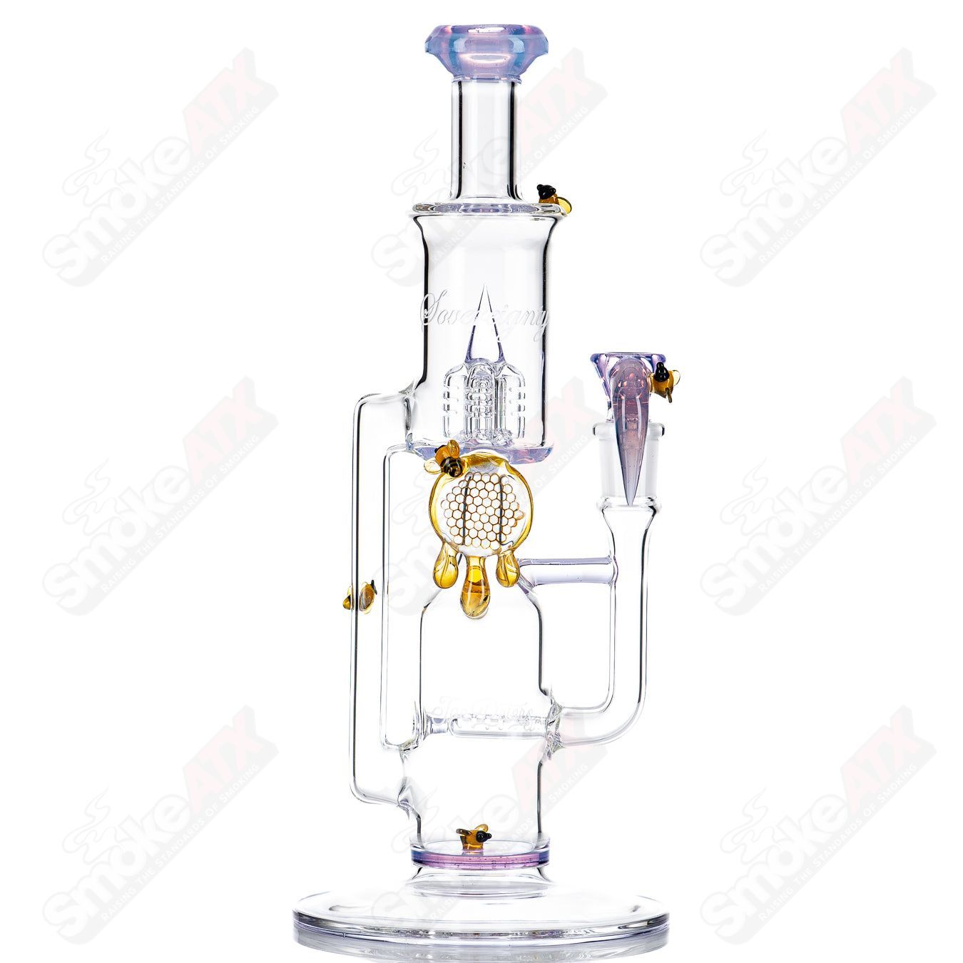 Mini Hornet w/ Neo Opal Accents by Sovereignty & Joe P - Smoke ATX