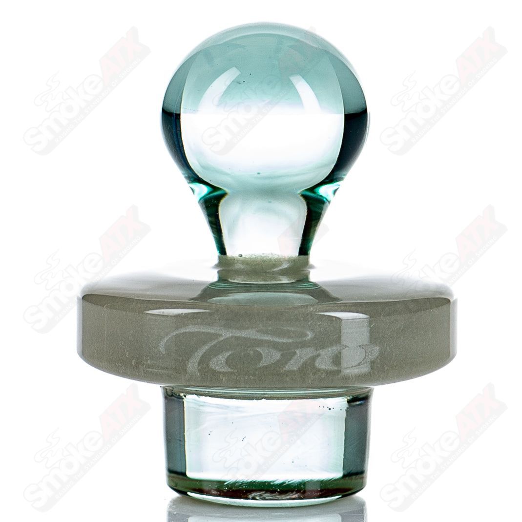 #1 25mm Color UFO Cap by Toro Glass - Smoke ATX