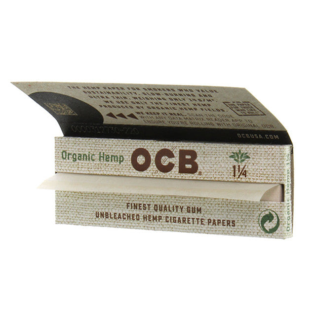 1 1/4 Organic Hemp Rolling Papers OCB