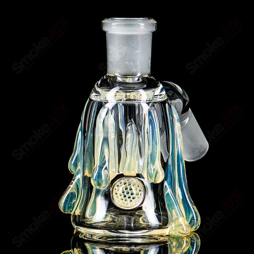 #2 14mm 45° Dripping Honey w/Honeycomb Millie Dry Catcher Joe P - Smoke ATX