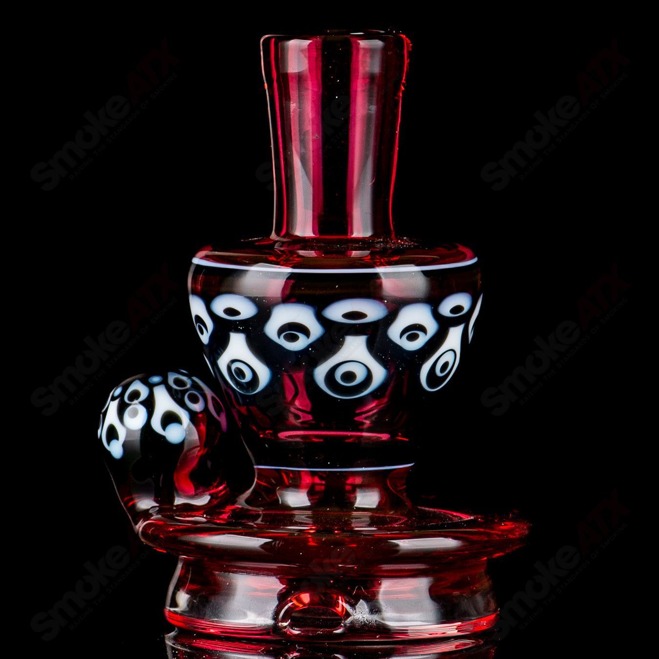 #7 Dot-Stack Dry Puffco Top Indo X Geoff Made - Smoke ATX