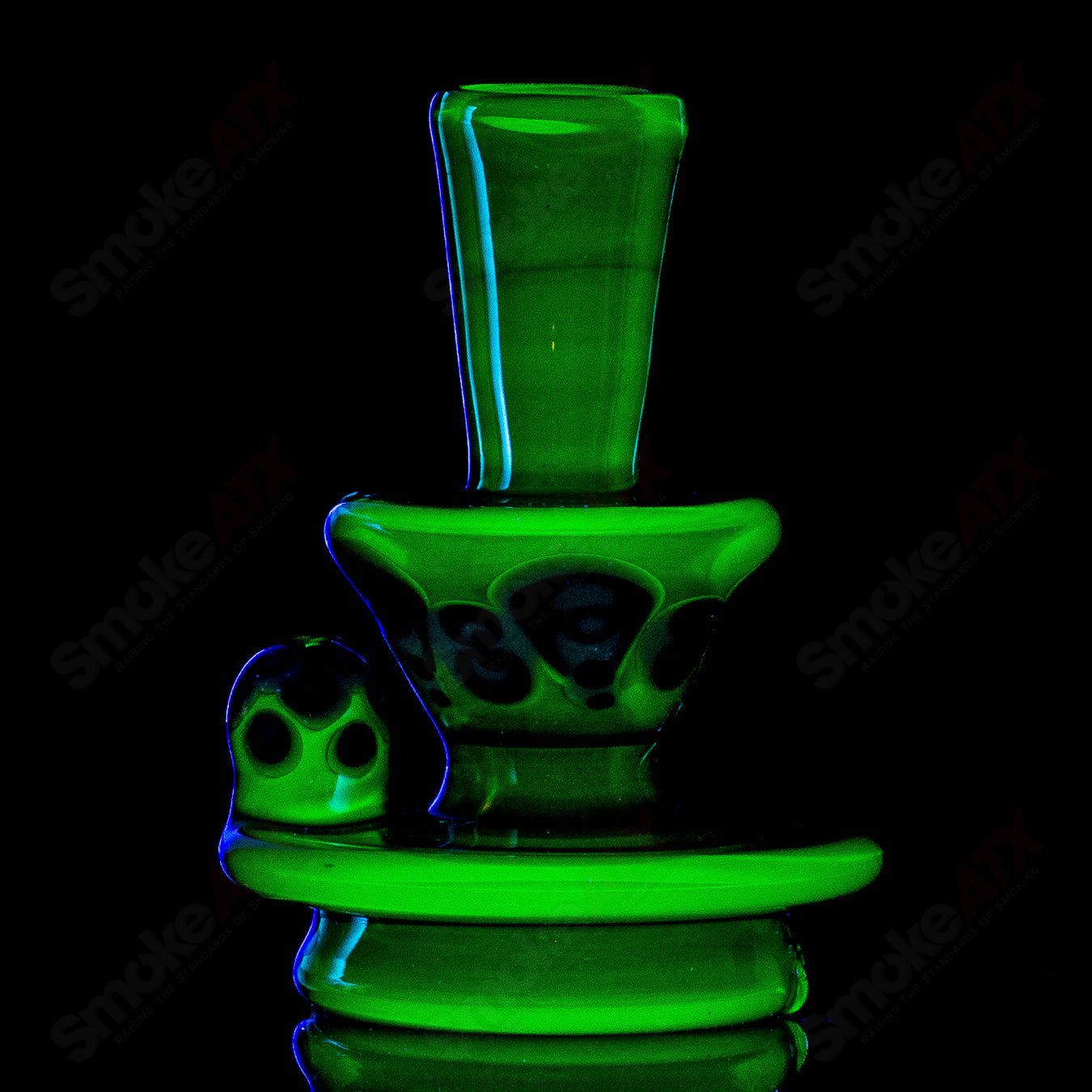 #2 UV Dot-Stack Dry Puffco Top Indo X Geoff Made - Smoke ATX