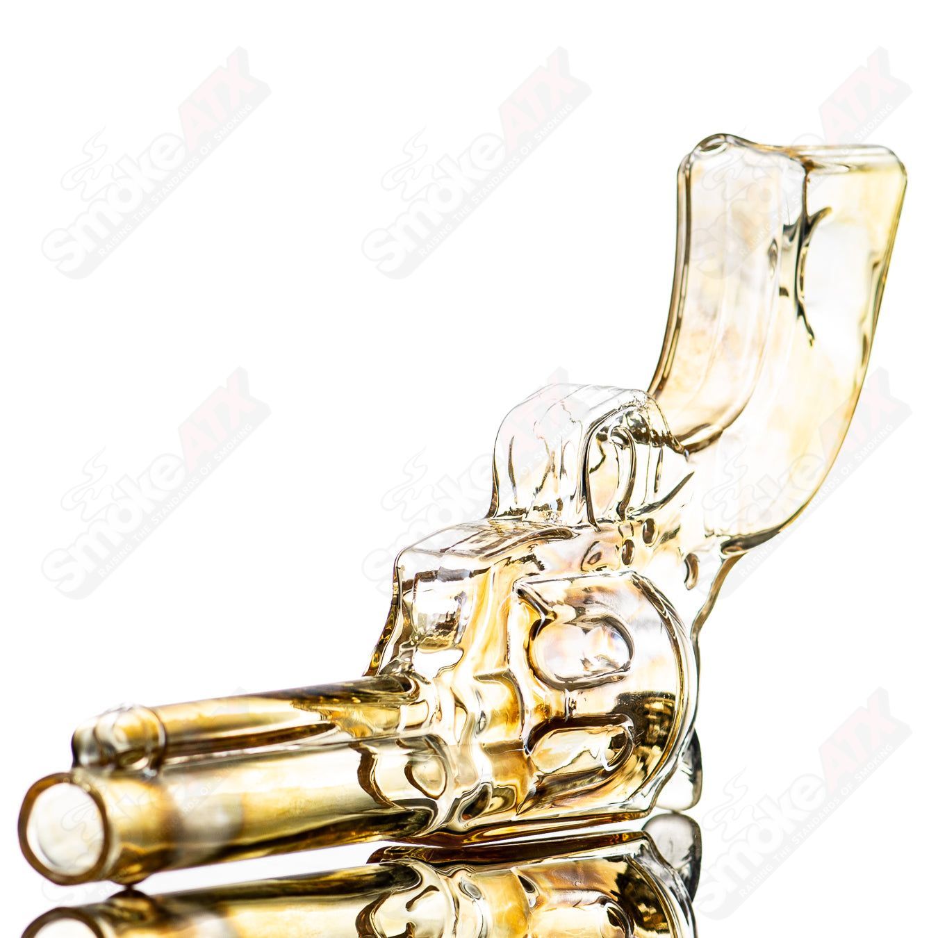 Revolver Pistol Pipe by Tony Kazy - Smoke ATX