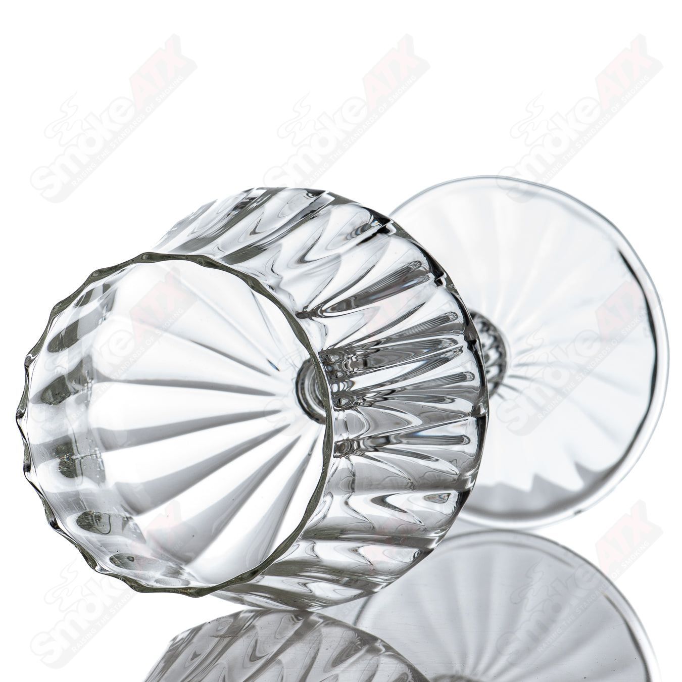 #3 Wine Glass Venetian Rad Glass - Smoke ATX