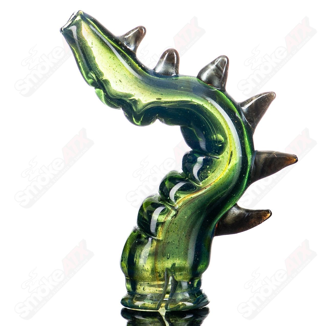 #2 Dragon Tail Pivot Mouthpiece by Tony Kazy - Smoke ATX