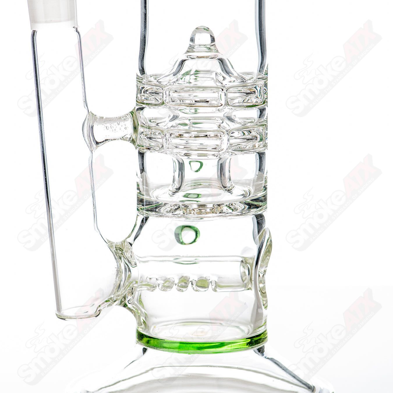 12.5" 44mm Color Accent Stemline/Double Ratchet (Lime) AMGC - Smoke ATX