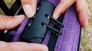 Ooze Traveler Smell Proof Locking Backpack - Desert Sand - Smoke ATX