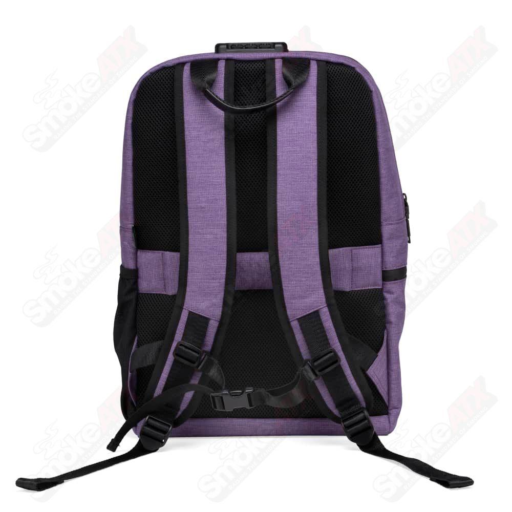 Ooze Traveler Smell Proof Locking Backpack - Purple Haze - Smoke ATX