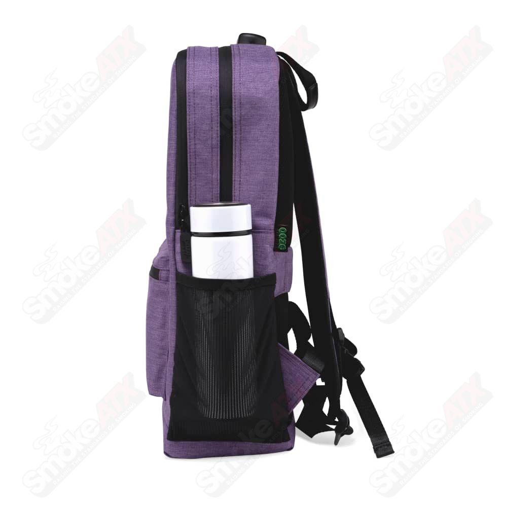 Ooze Traveler Smell Proof Locking Backpack - Purple Haze - Smoke ATX