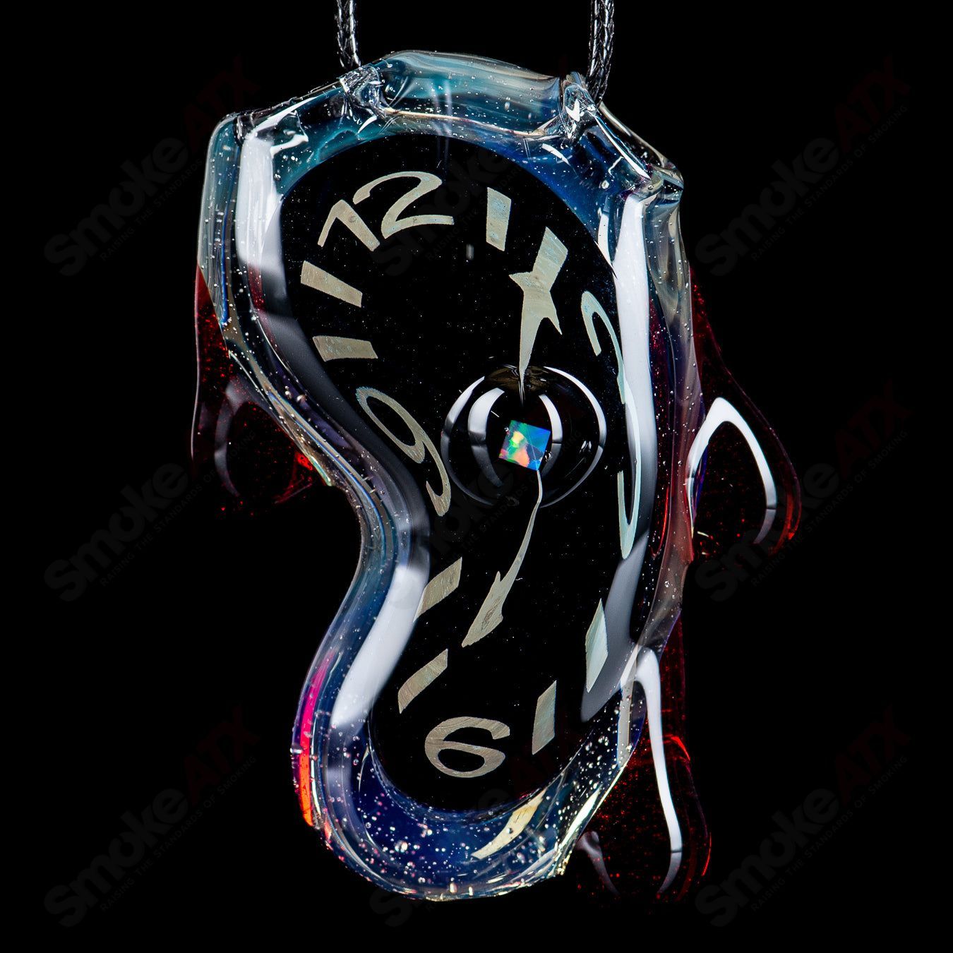 Dali Melting Clock Pendy by Scoby - Smoke ATX