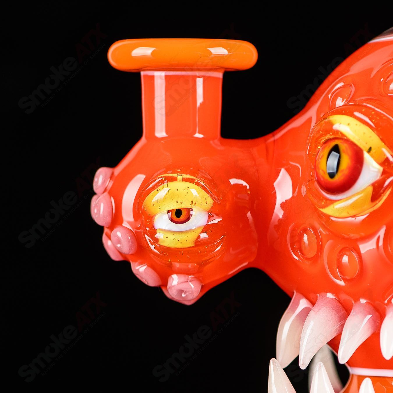 Orange Crayon Orb Rig by SALT & JAG - Smoke ATX