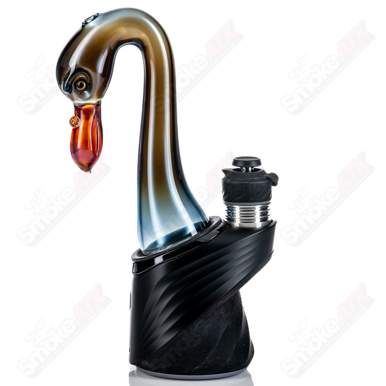Flamingo Puffco Dry Top Burtoni Glass #6 - Smoke ATX