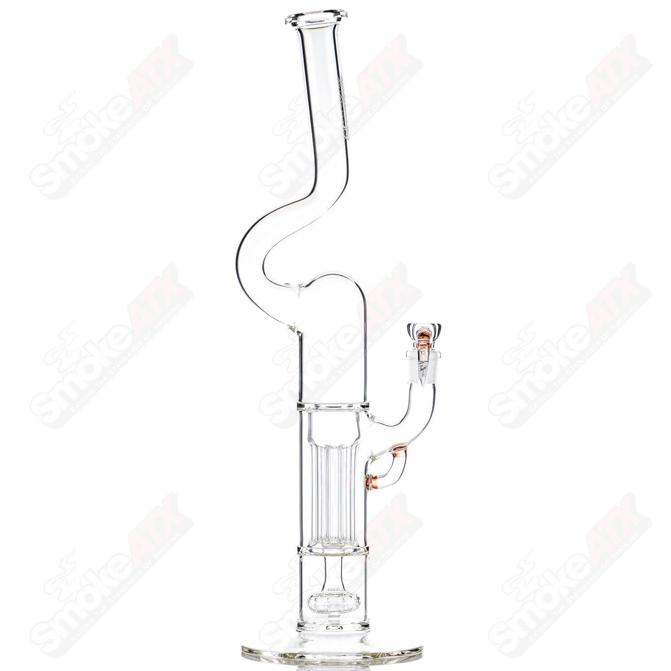 #2 Pillar Natty Neck Solid Foot Partial Accent Sovereignty - Smoke ATX