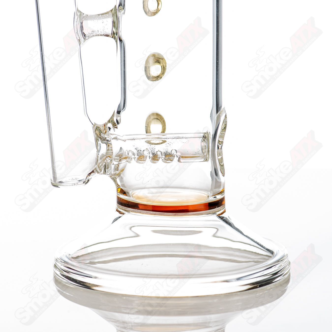 12.5" 44mm Color Accent Stemline Tube (Amber) AMGC - Smoke ATX