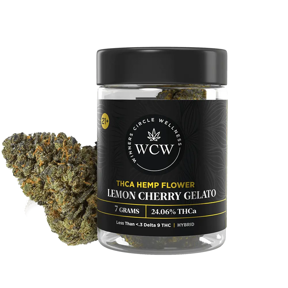 Lemon Cherry Gelato 7G THC Flower Winners Circle Wellness - Smoke ATX