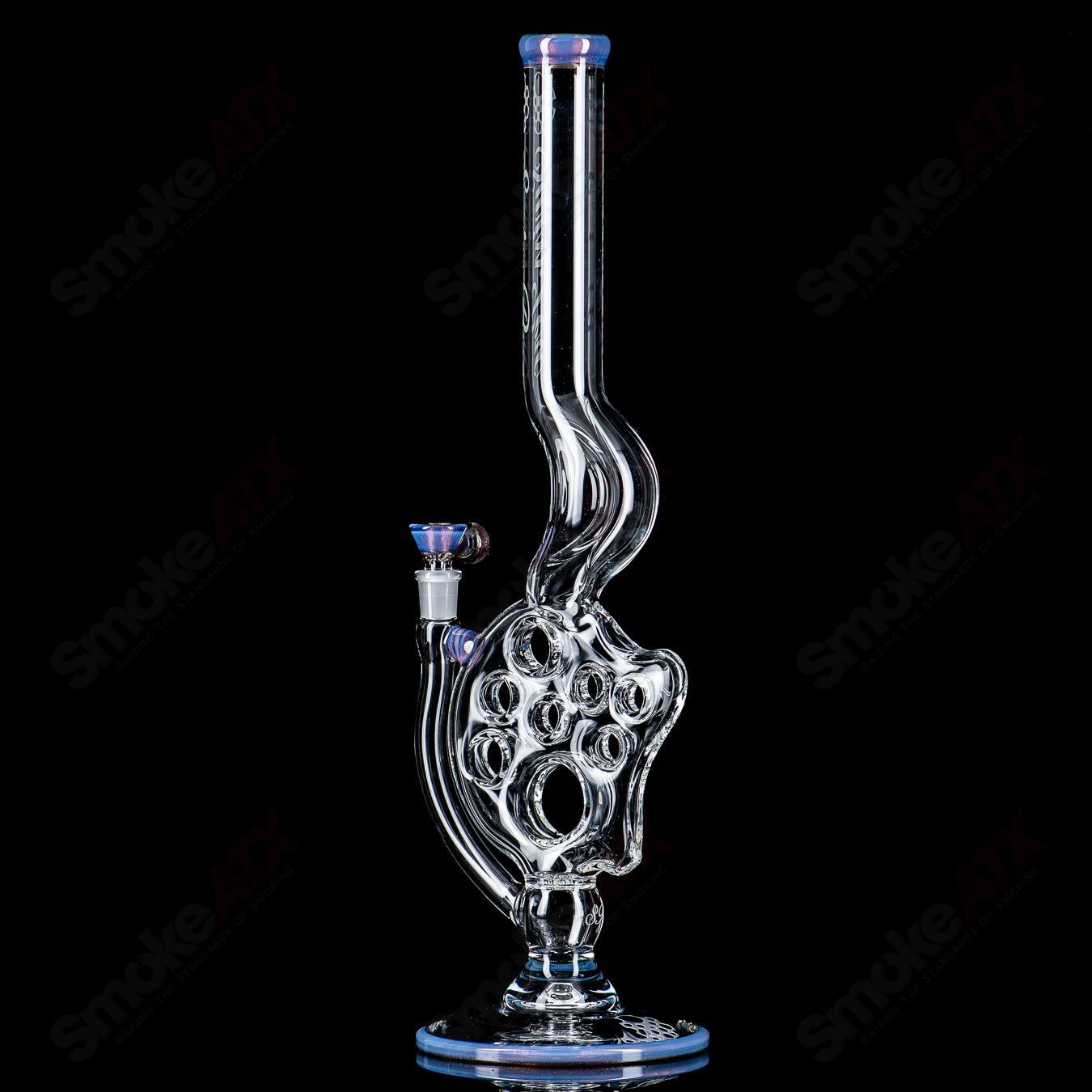 Full-Size Side Feeder in Neo Opal over Bronze Pearl by Swiss Perc - Smoke ATX