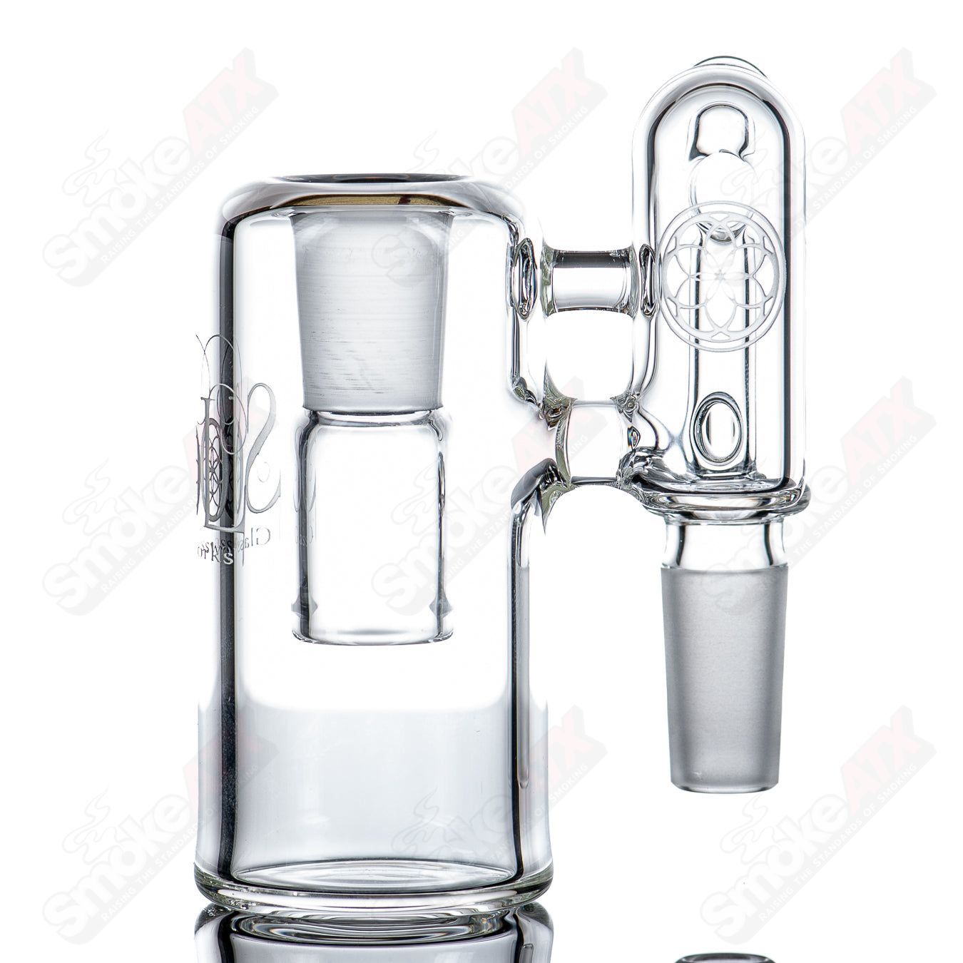 14mm Dry Catch SOL Glassworks - Smoke ATX