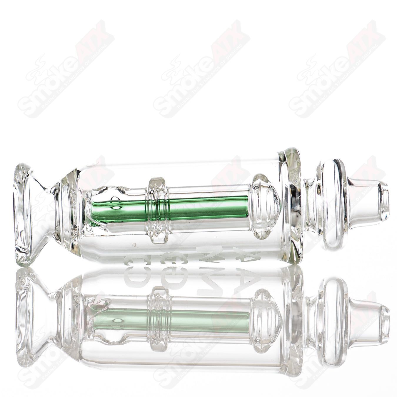 Puffco Attachment (Green Accent) AMGC - Smoke ATX