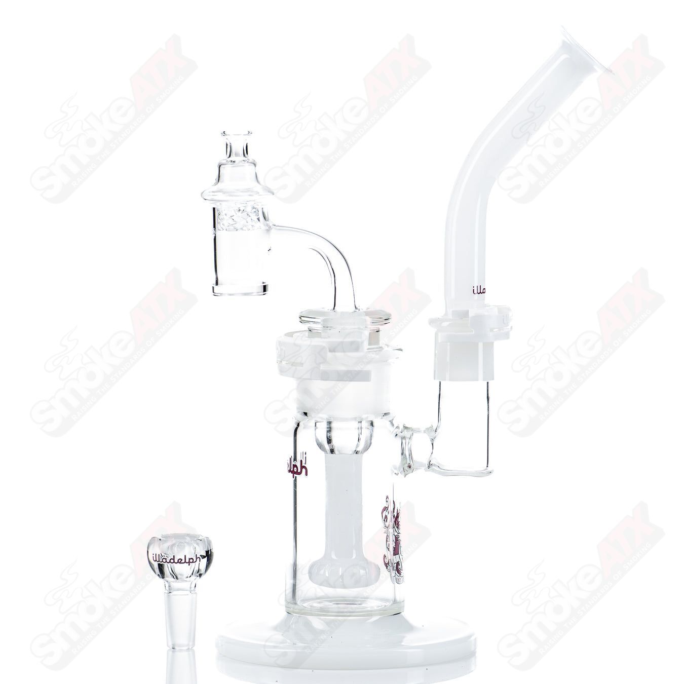 Purple Bubbler Illadelph - Smoke ATX