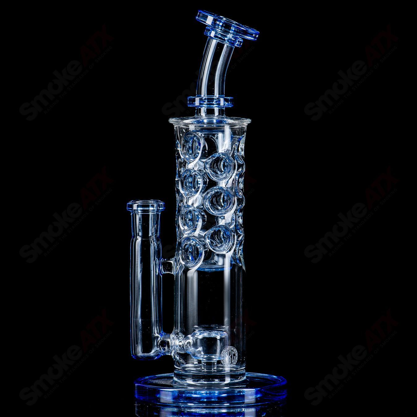 #1 Color Straight Fab Fat Boy Glass - Smoke ATX