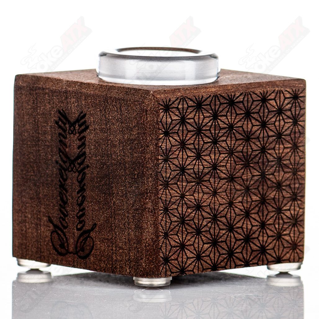 Sapele 1-Hole Slide Stand (w/Hempstar pattern) Sovereignty - Smoke ATX