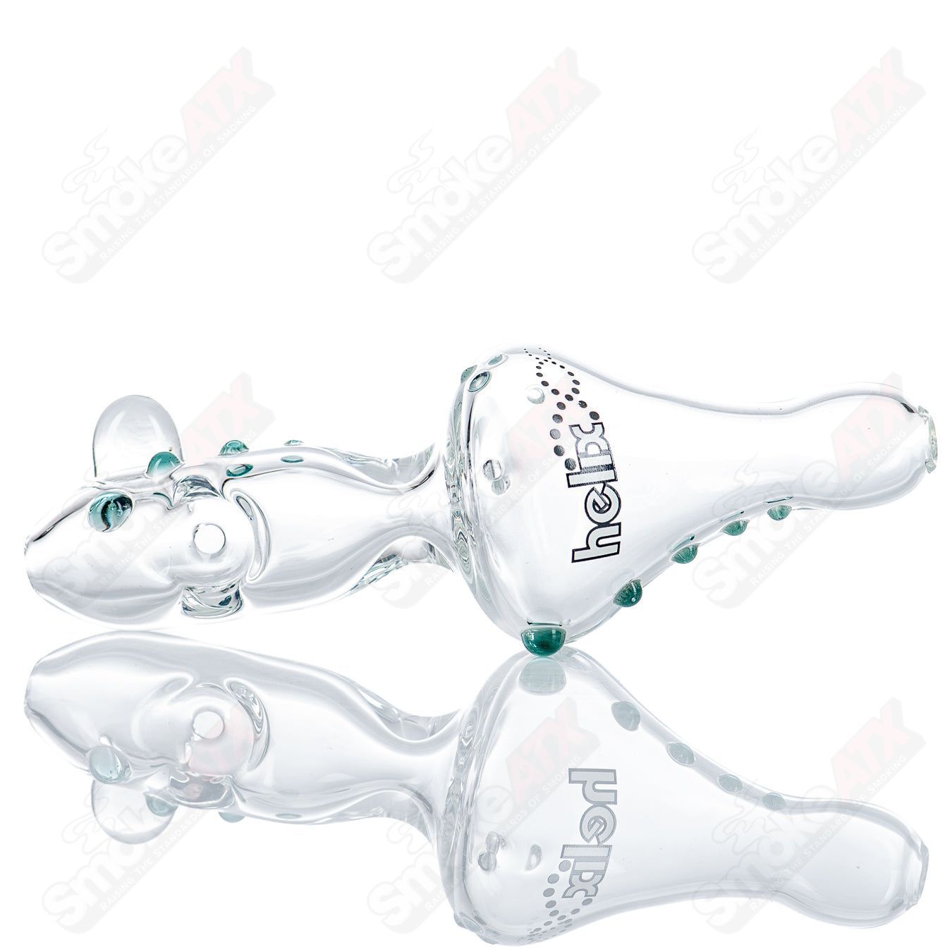 White Label Micro Classic Hybrid Steam Roller by American Helix - Smoke ATX