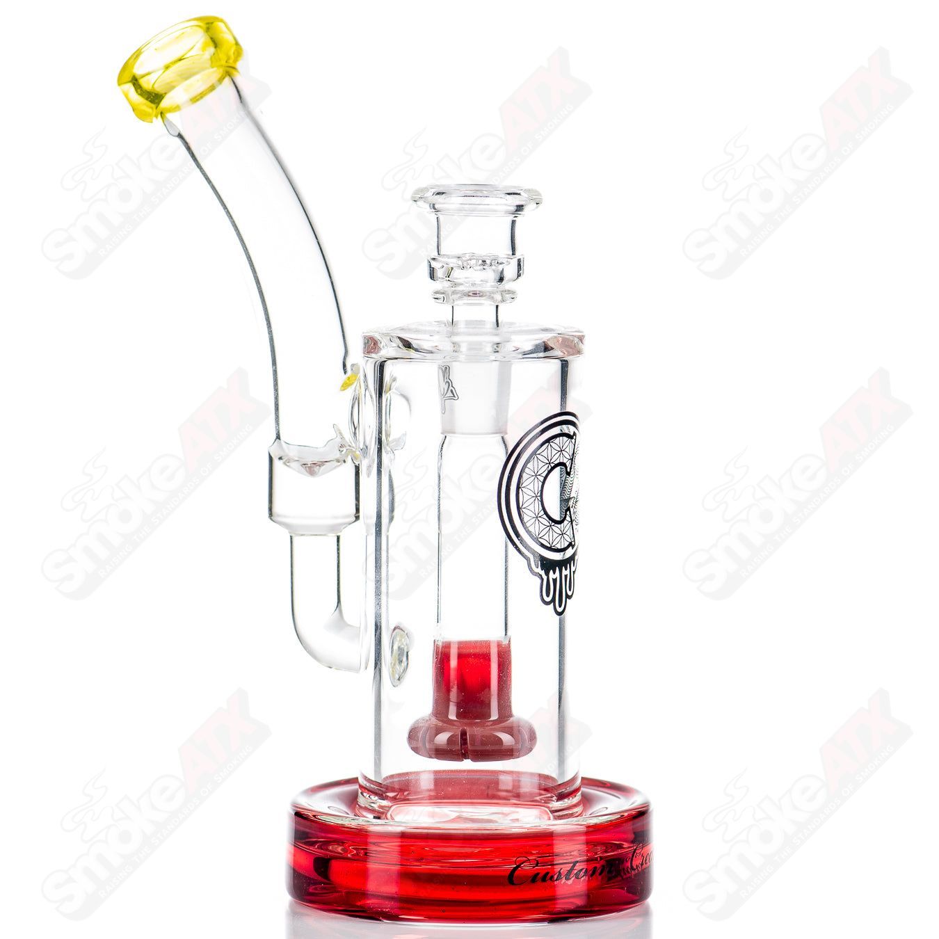 #4 Color 50mm Showerhead Bubbler C2 - Smoke ATX