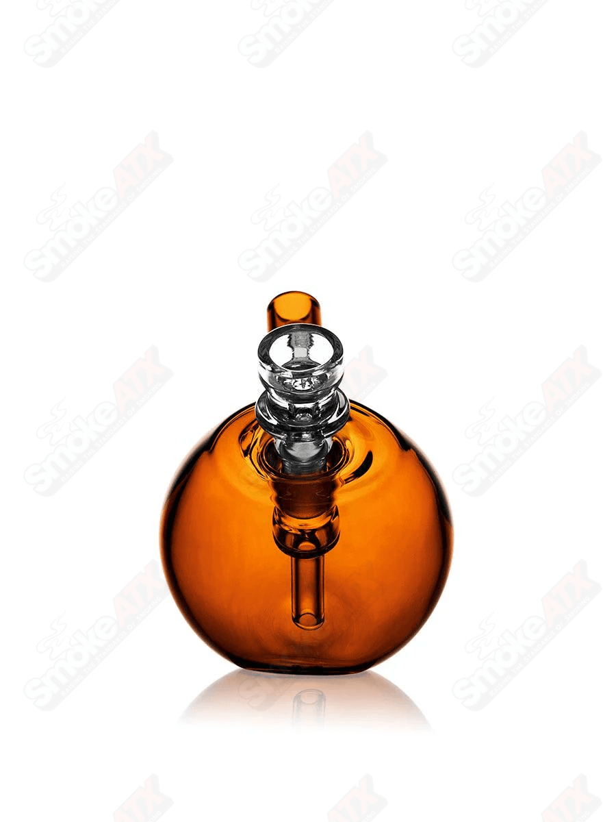 Amber Spherical Pocket Bubbler Grav - Smoke ATX