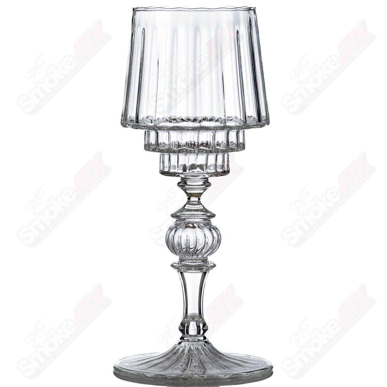 #1 Wine Glass Venetian Rad Glass - Smoke ATX