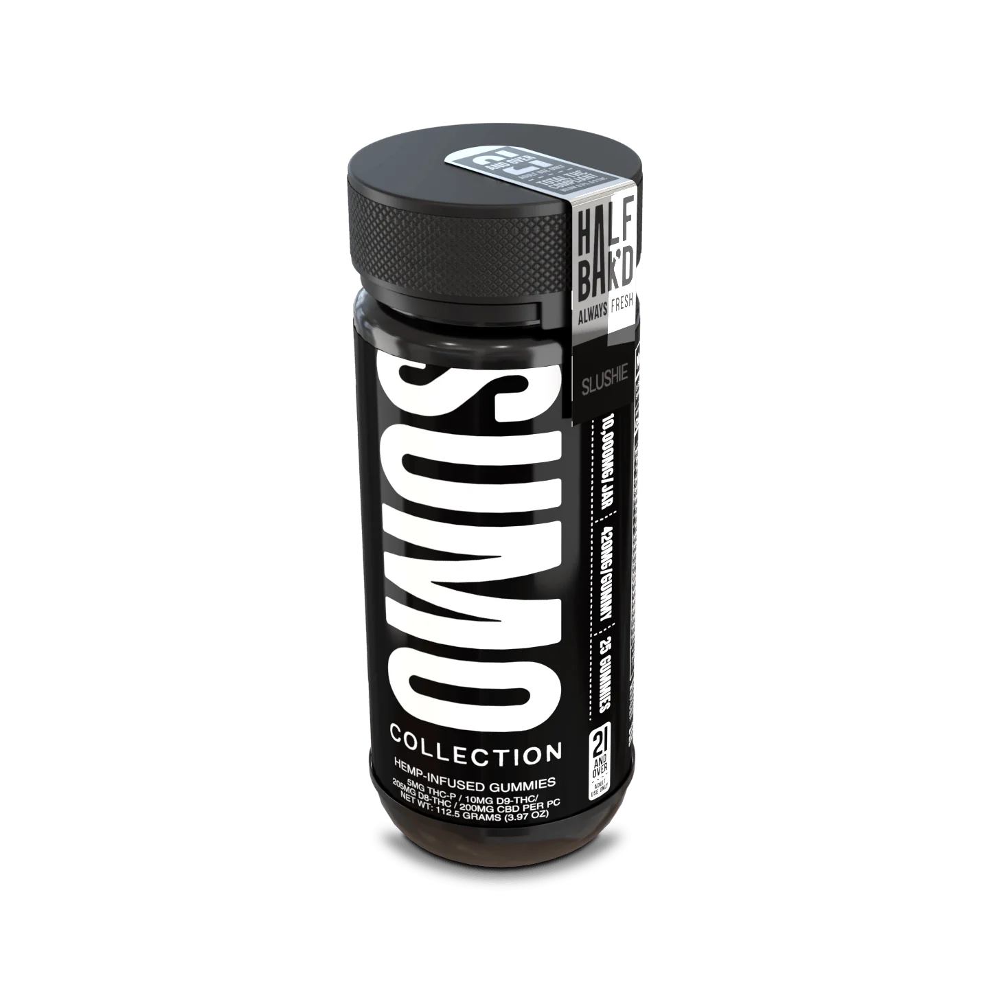 10000mg Slushie 25pk Sumo Gummies THCA Half Bakd - Smoke ATX