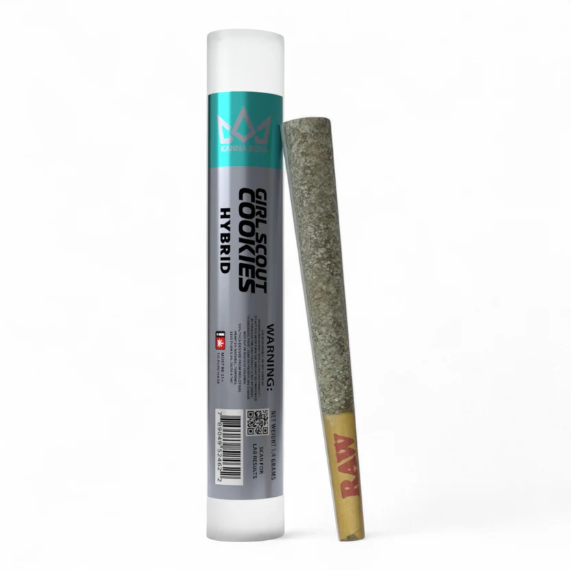 Girl Scout Cookies Hybrid 1g THCa Pre-roll Kanna Boss - Smoke ATX