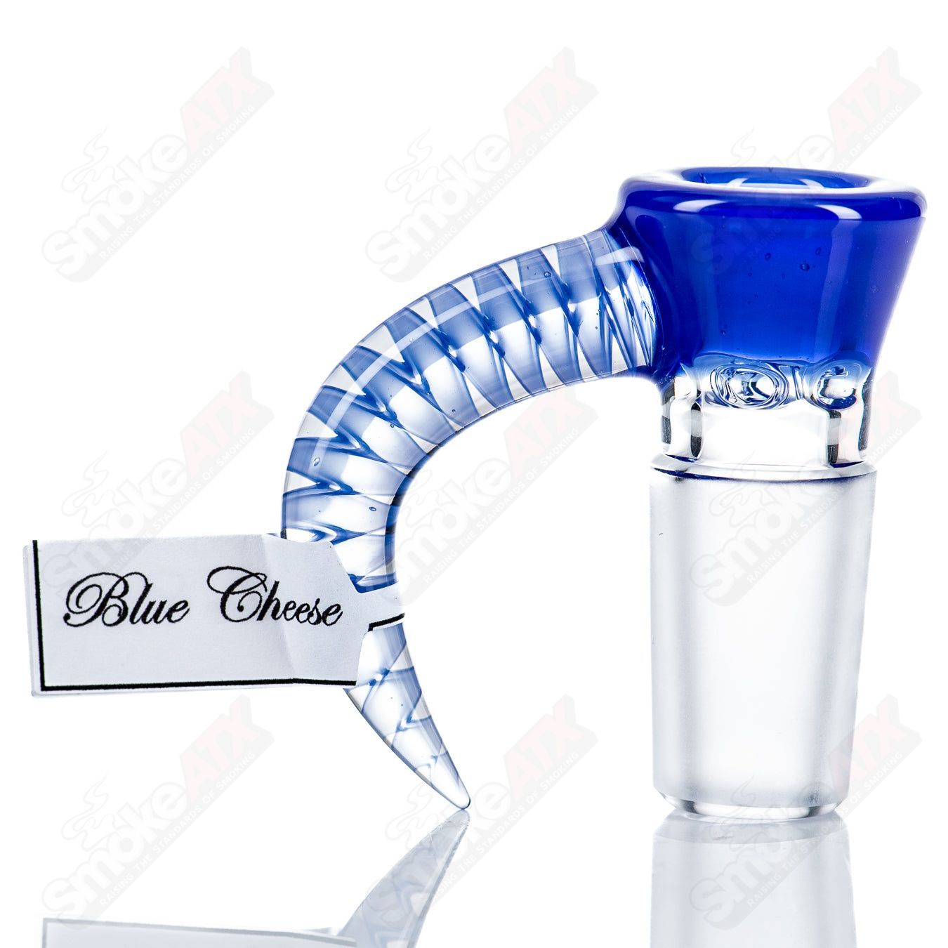 18mm Full Accent Slide (Blue Cheese w/ Spiral Horn) Sovereignty - Smoke ATX