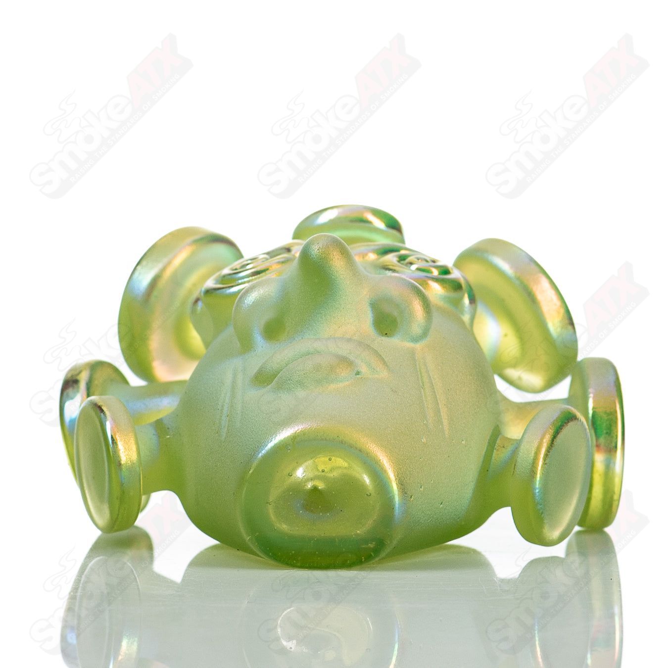 Sunset Slyme W/ Dichroic Spray Face Pendant Josh Mazet x Jmass - Smoke ATX