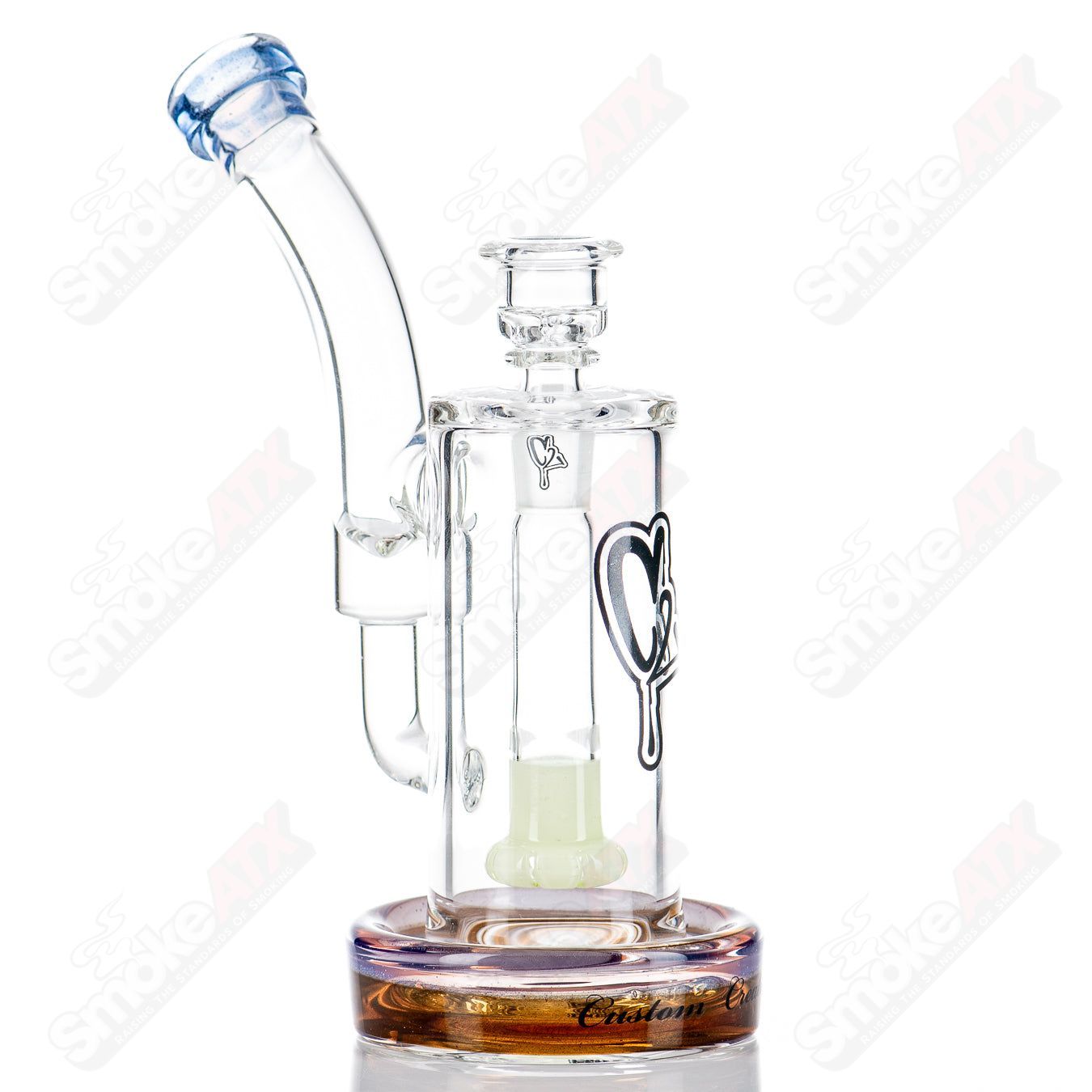 #1 Color 50mm Showerhead Bubbler C2 - Smoke ATX