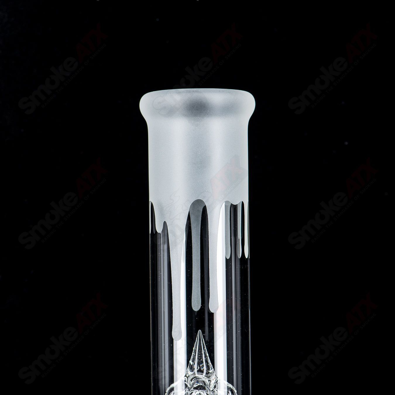 Bishop Stemline Clear w/ Halloween pattern Sovereignty - Smoke ATX