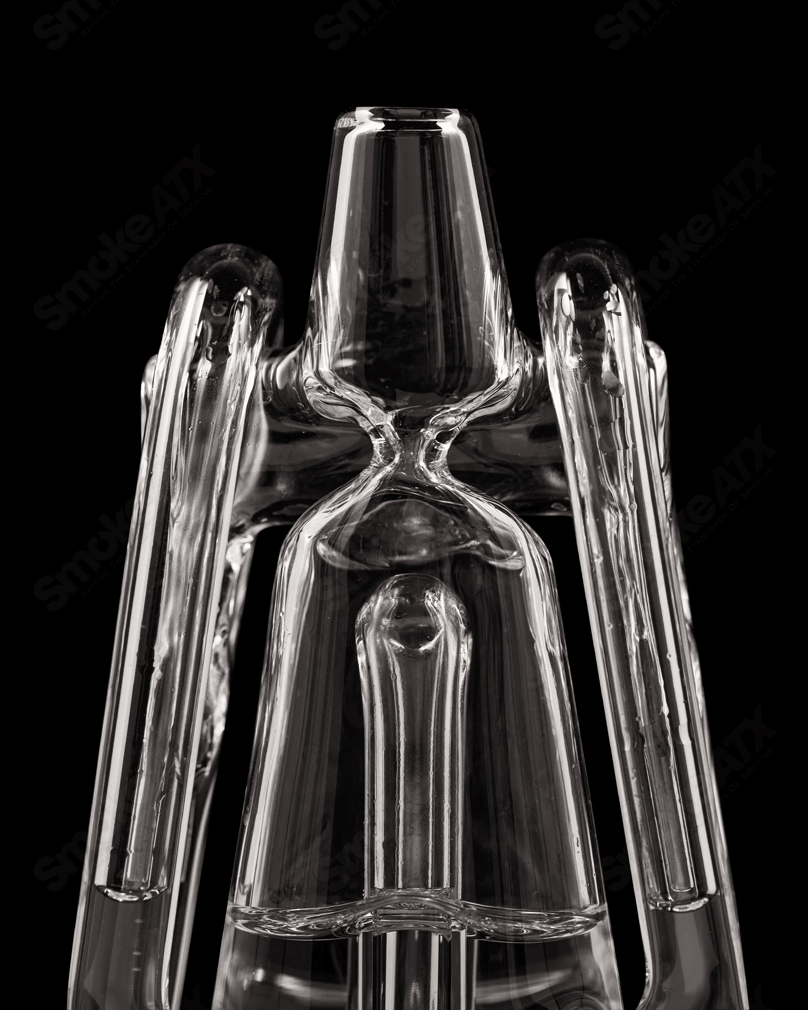 Ryan Fitt SE 2.0 Puffco Peak Recycler Glass - Smoke ATX