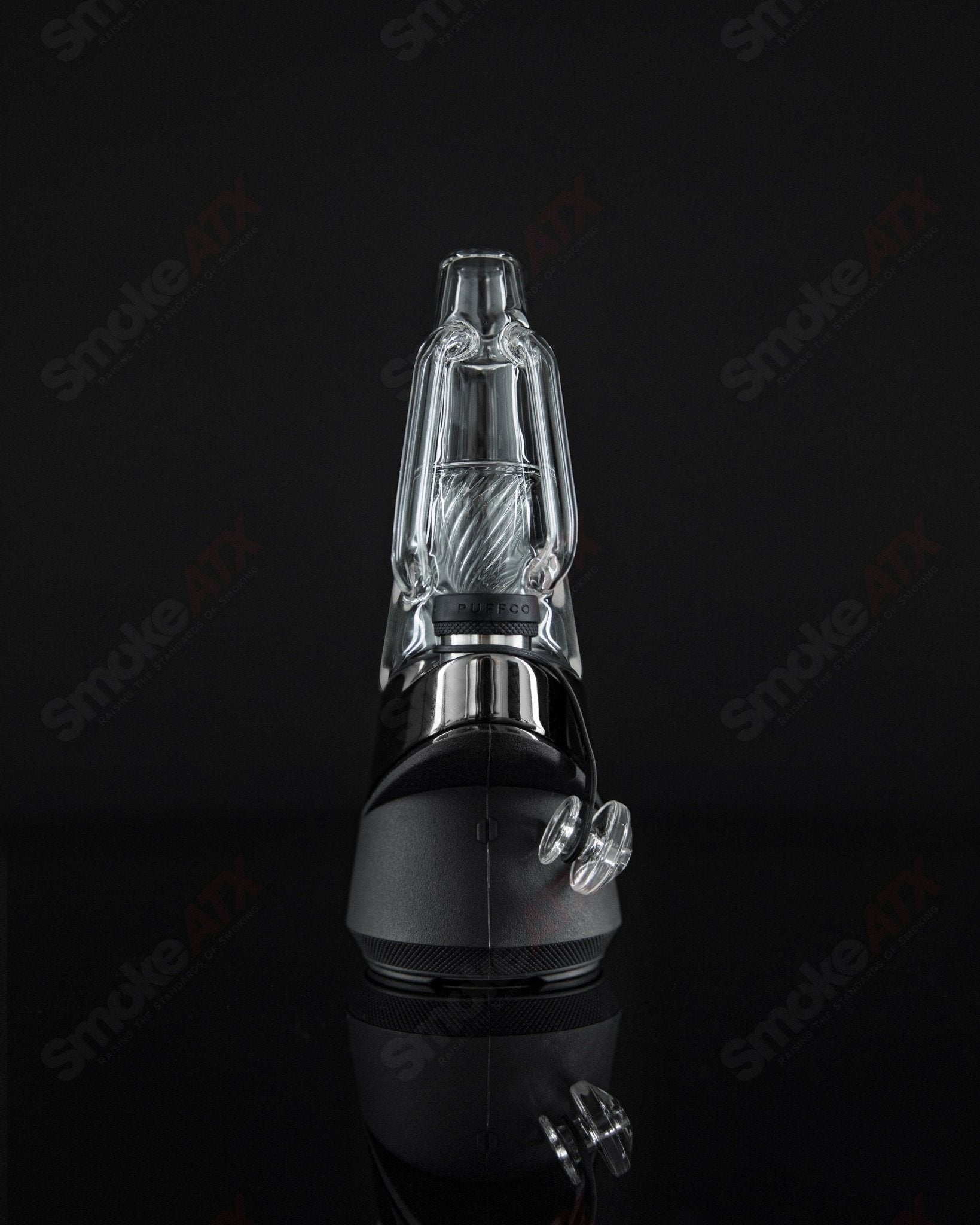 Ryan Fitt SE Puffco Peak Recycler Glass - Smoke ATX